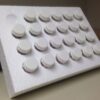 25 EPS Expanded Polystyrene Stryfoam packaging for holding vials