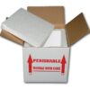 Cold thermal shipping box shipping frozen food