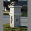 Custom architectural personalized foam mailbox