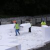 EPS Expanded Polystyrene Geofoam used for ground fill void
