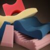 Polyurethane PU medical foam positioning pillows