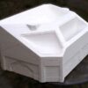 Styrofoam EPS Expanded Polystyrene Foam plug for making a prototype mold